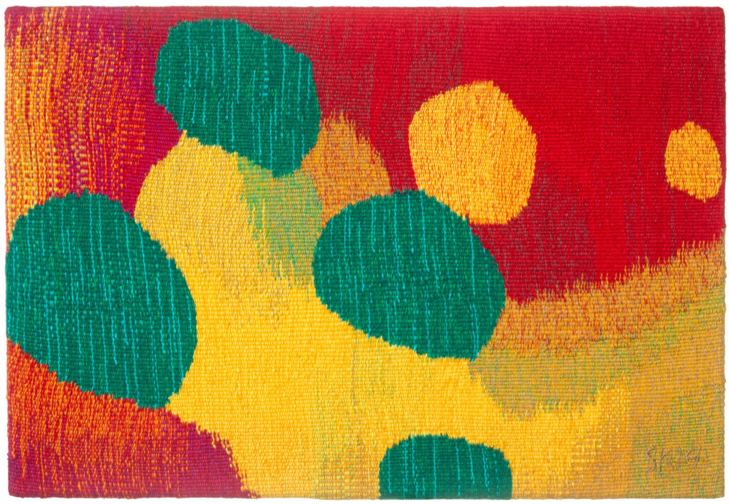 Colorful small tapestry