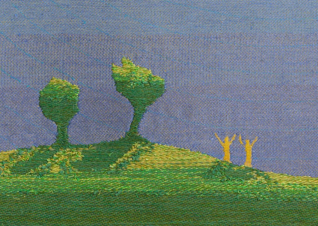 A close-up of the artwork Summer of Eden